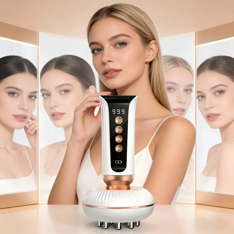 

Handheld RF Body Massage Portable Slimming Machine Suitable For Back Neck Abdomen Knees Home Use Device Skin Care Tool