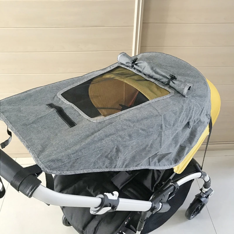 Stroller for Sun Shade Universal Pram Sunshade Windproof Waterproof UV for Protection for Sun Cover for Pushchair Carryco