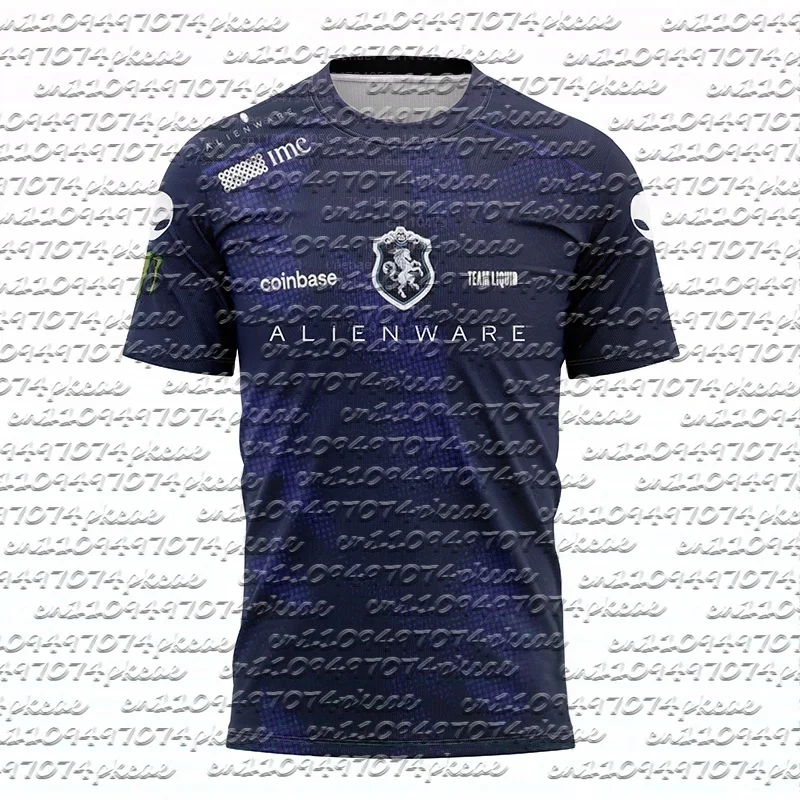 Camiseta Team Liquid 2026 CS2, Uniformes de Entrenamiento del Equipo de Esports CSGO, Uniformes de Entrenamiento y Uso Diario para Niños/Adultos, Conjuntos Familiares a Juego Estilo Y2K