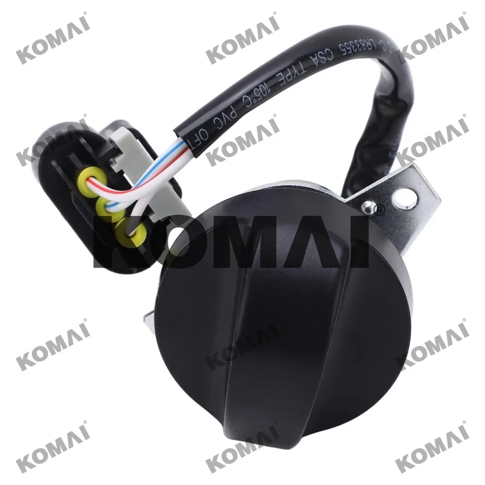 

XOJOX Throttle Motor Knob Switch Standard Size Excavator Throttle Motor Knob for XCMG XE60 XE75 XE135 XE150 (10 Gear)