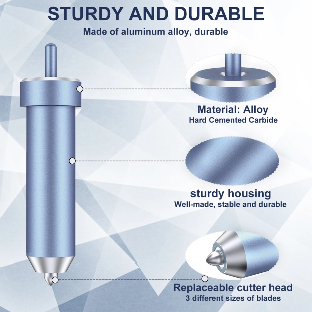 Professional Foil Transfer Kit Foil Transfer Tools With 3 Blades For Cricut Maker, Maker 3, Explore One, Explore Air, Explore 3