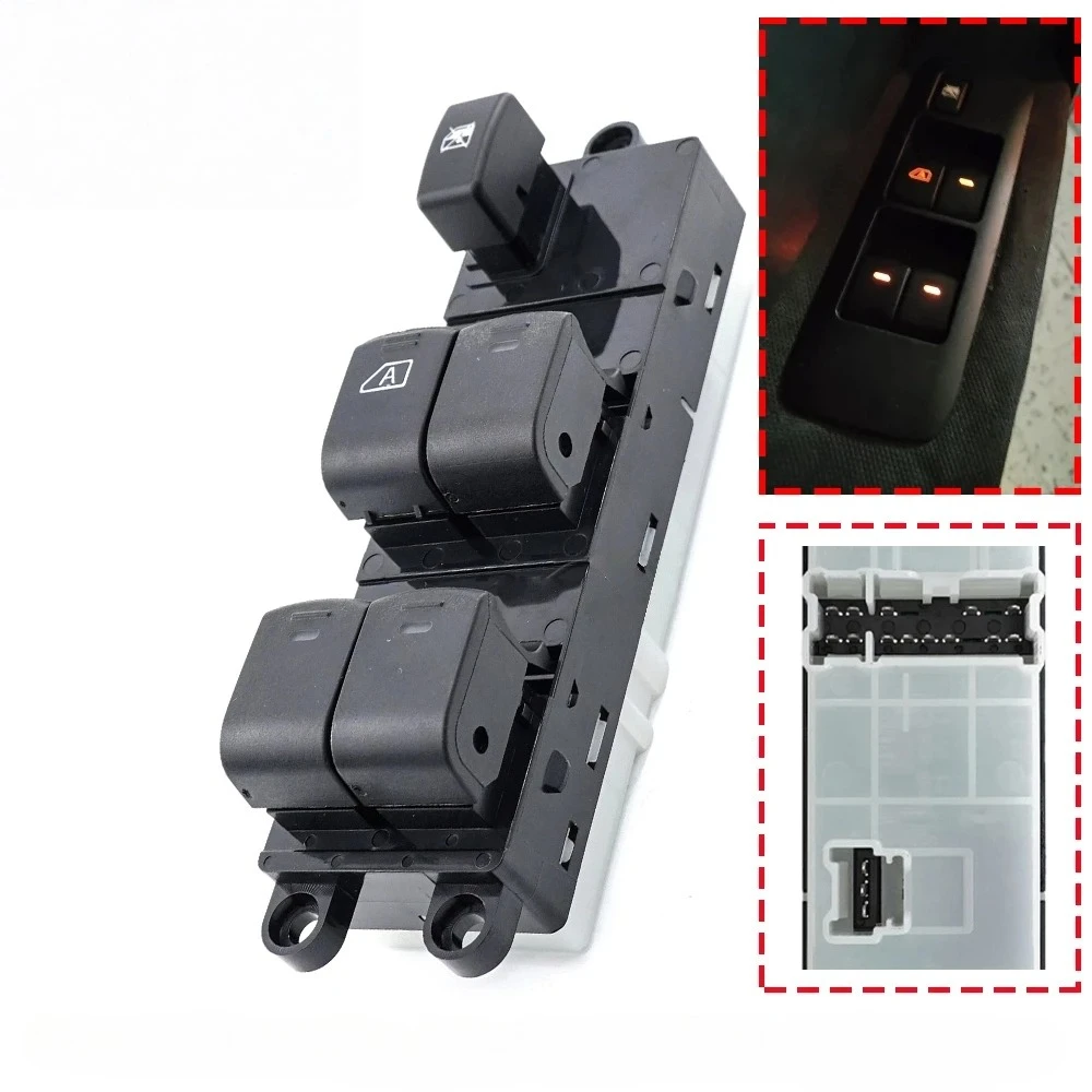 25401JD001 Schalter For Nissan For Qashqai J10 2.0 dCi 4WD For Navara D40 Vehicles Car QZ 25401-JD001 Power Window Switch