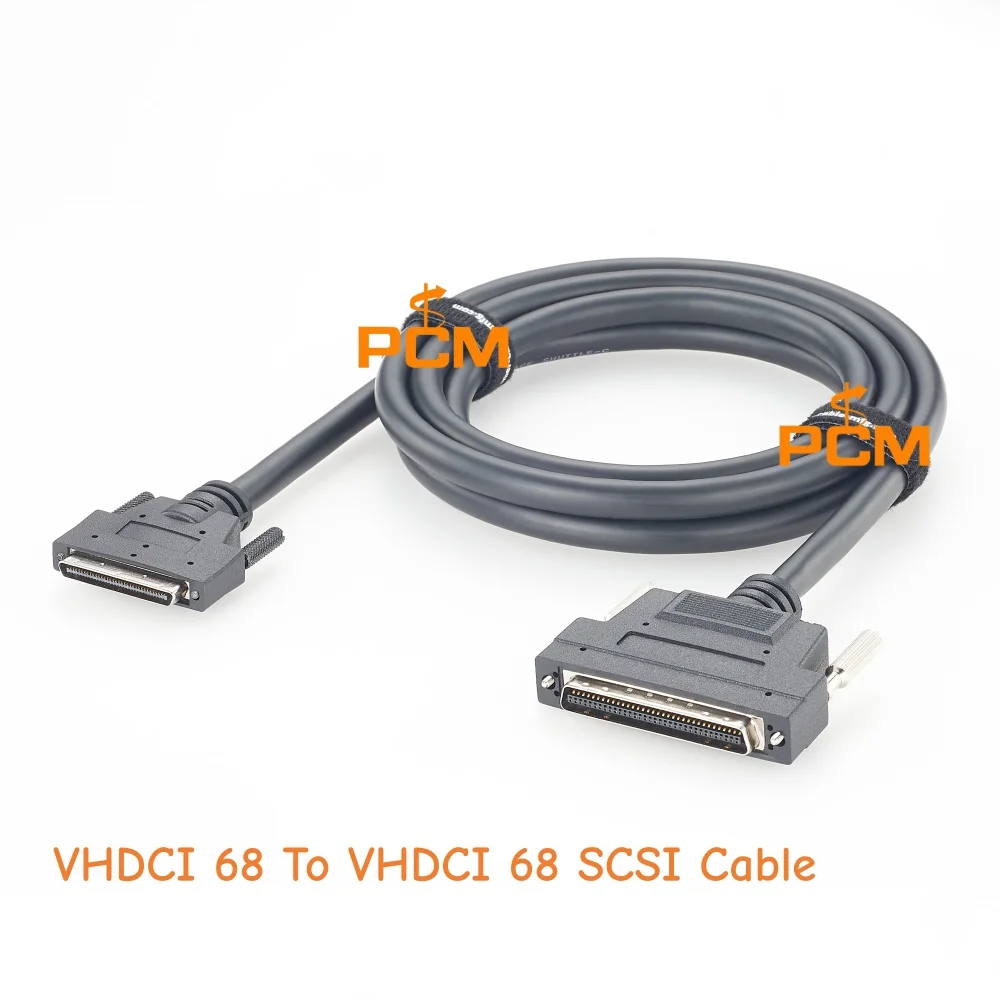 HPCN68 zu VHDCI68 Kabel 68-Pin SCSI Stecker zu Stecker Abgeschirmtes Datenkabel für Industrieautomation und Datenerfassung – Detail 1