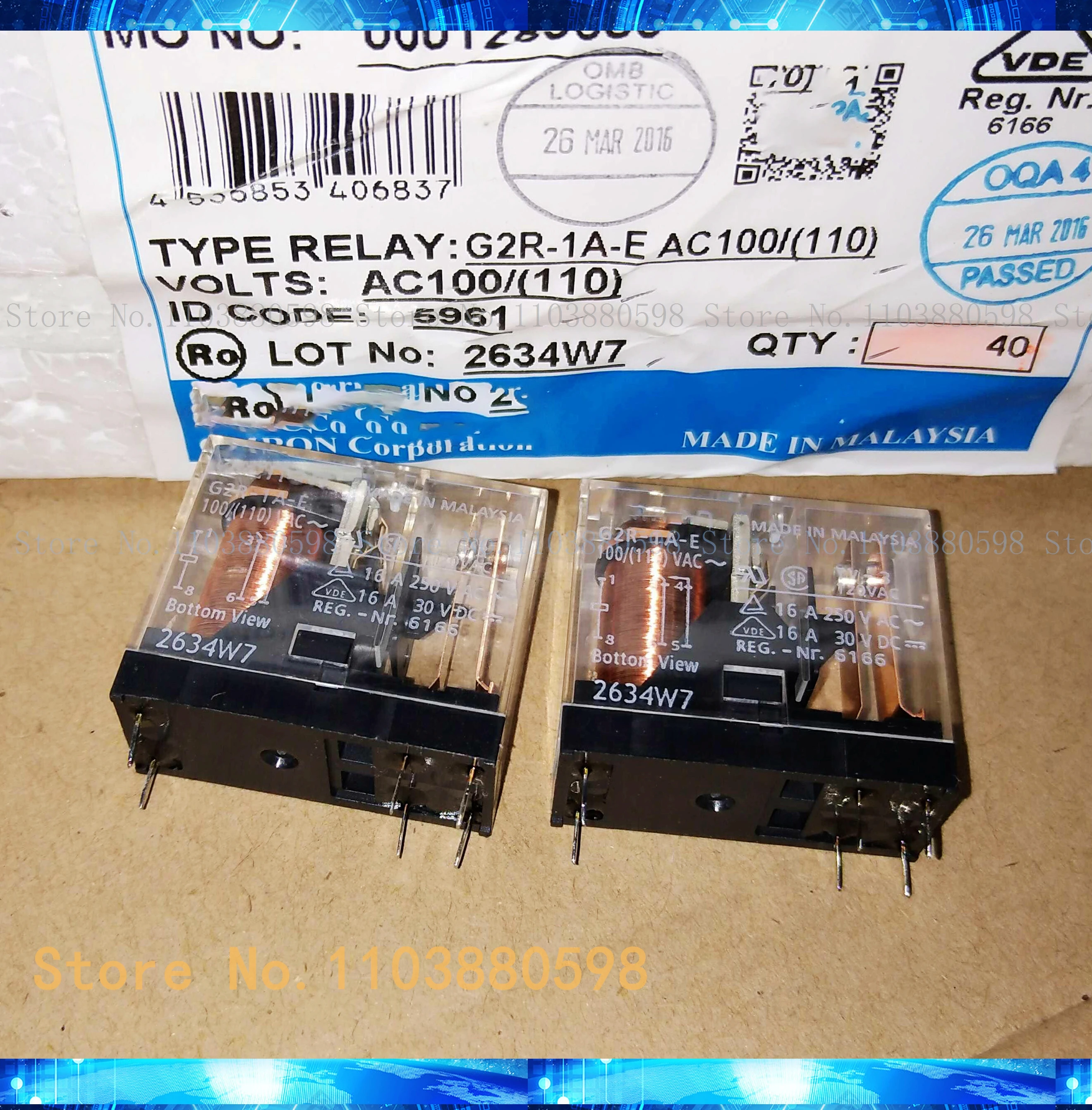 G2R-1A-E-AC100, 110V