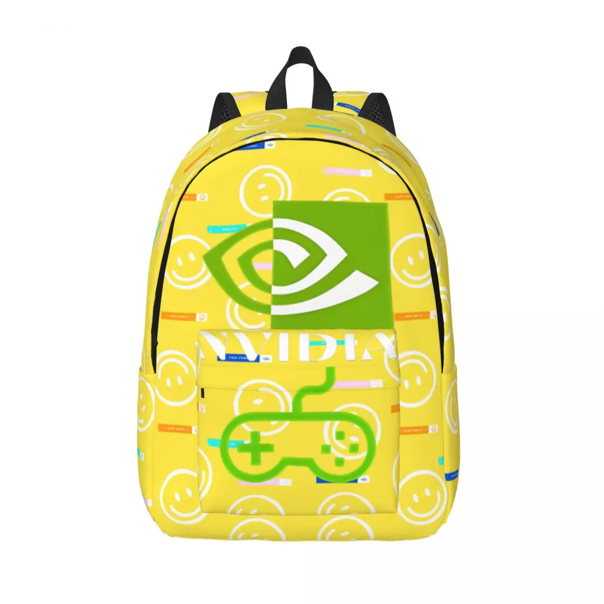 

Children's Bags Do Not Challenge Me Large Capacity Nvidia Office Staff Birthday Gift Solid Knapsack Office Work School