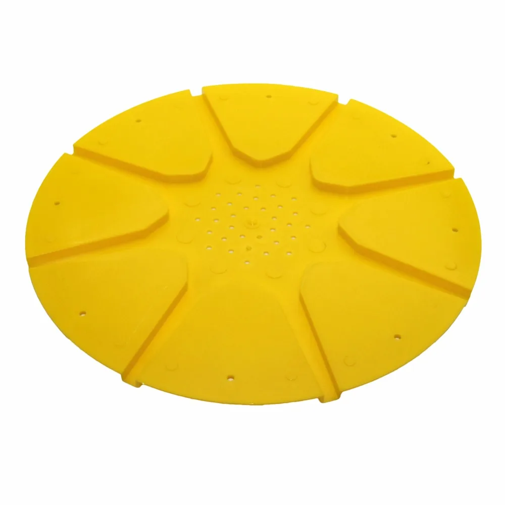 1 Pc Yellow Large Disc Beehive Door Beekeeper Equipment Flight Control Beehive Plastic Anti-escape Outdoor Beekeeping Equipment