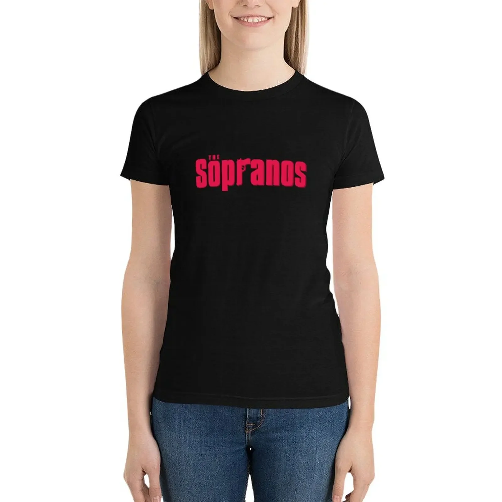 The Sopranos T-Shirt female Female clothing tops Woman clothes