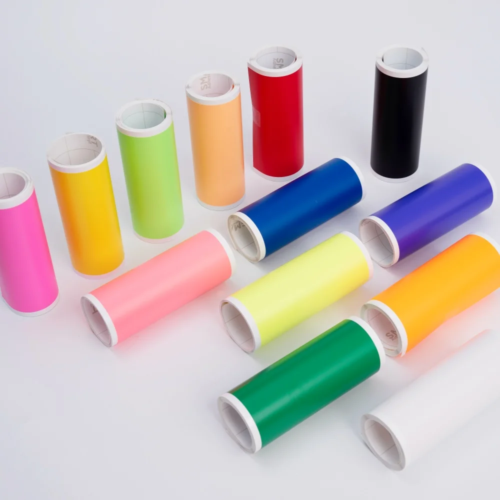 1 Roll Smart Permanent Vinyl For Cricut Joy, Matte Matless Cutting, Smart Adhesive Vinyl for Car Decal, Water Cups, Decor Sticke