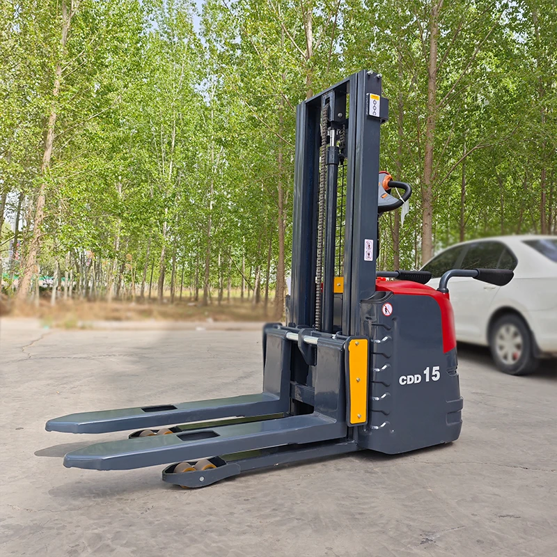 

Электрический поддольный погрузчик Ручной вилочный погрузчик, Ручной подъемник для поддонов, Укладчик