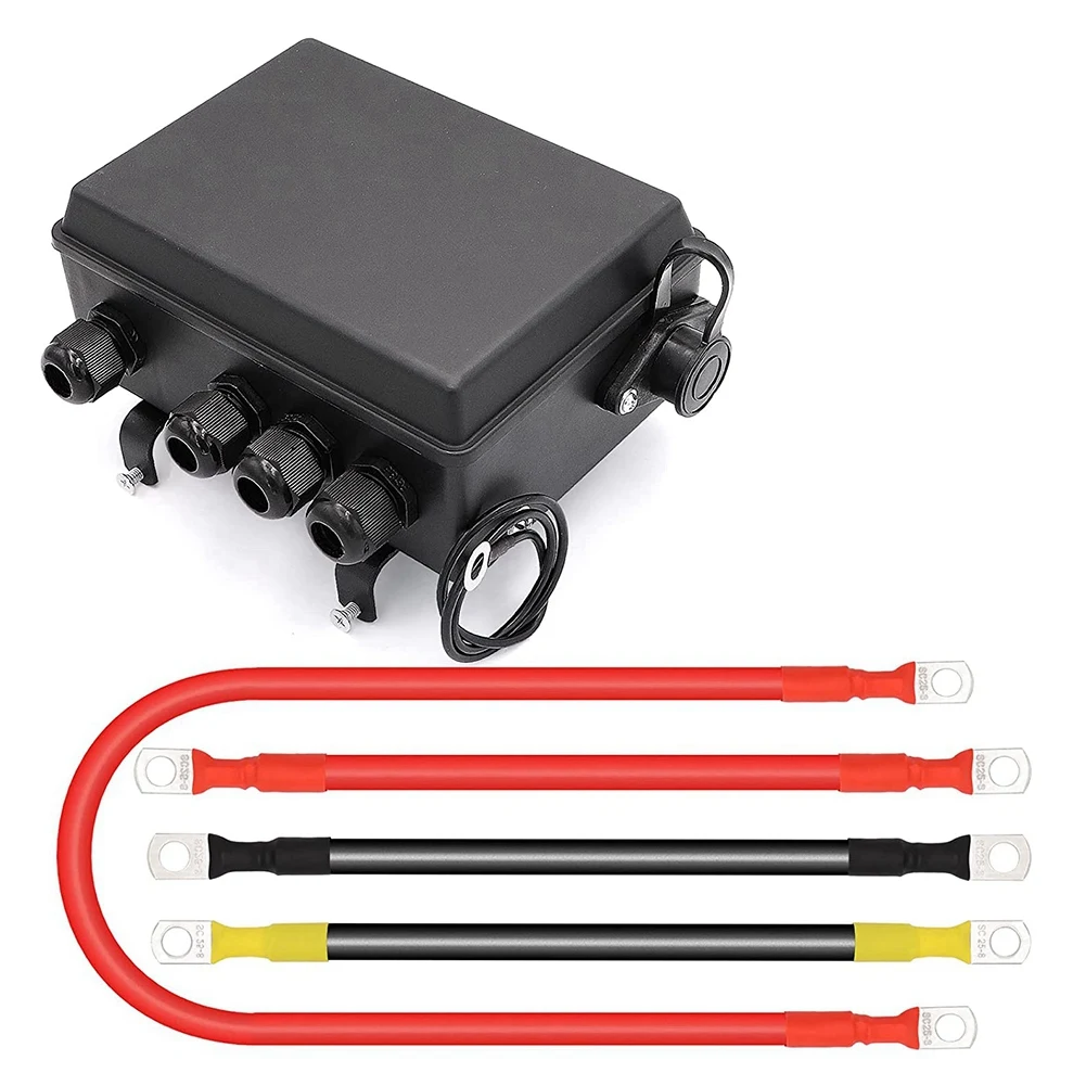 

Winch Solenoid Relay Control Contactor Box for 8000-17000Lbs Electric ATV UTV Winch 12V