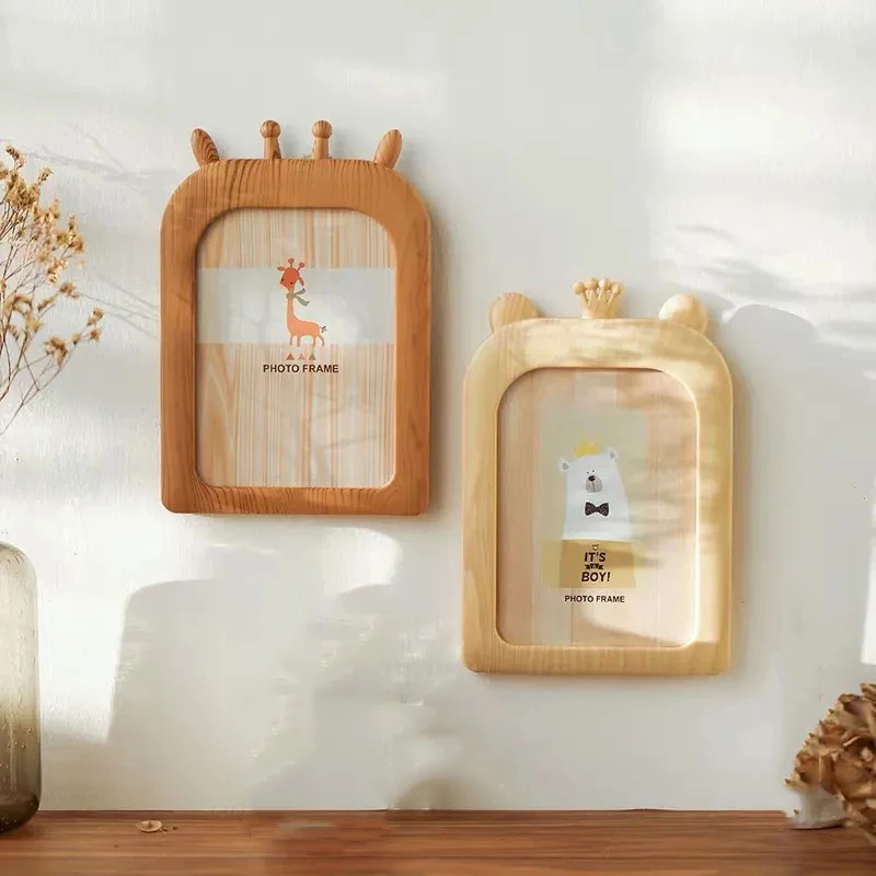 Creative 7-inch Photo Frame Children's Room Cartoon Photo Frame To Send Girlfriend Gift Photo Frame Home Decoration Ornaments