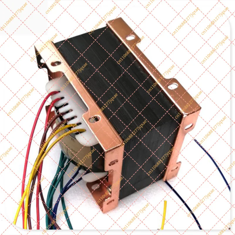 160W Vacuum Tube Amplifier Power Transformer, Single 250V & Dual 3.15V Output, for 6L6 6P3P HIFI Audio