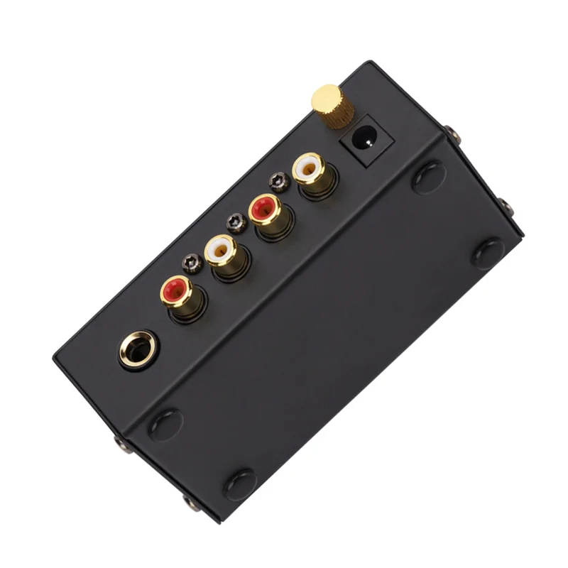 SQPP-PP400 턴테이블 튜브 앰프 스피커 EU 플러그용 RCA 인터페이스가 있는 초소형 포노 프리앰프 프리앰프