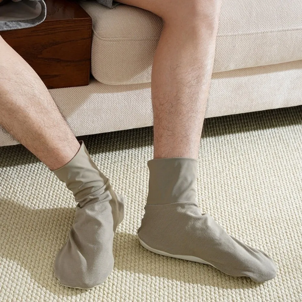 Loose Air Conditioning Sleep Socks Mugwort Bottom Anti Cold Men Floor Socks Combating Cold and Damp Moisture Proof