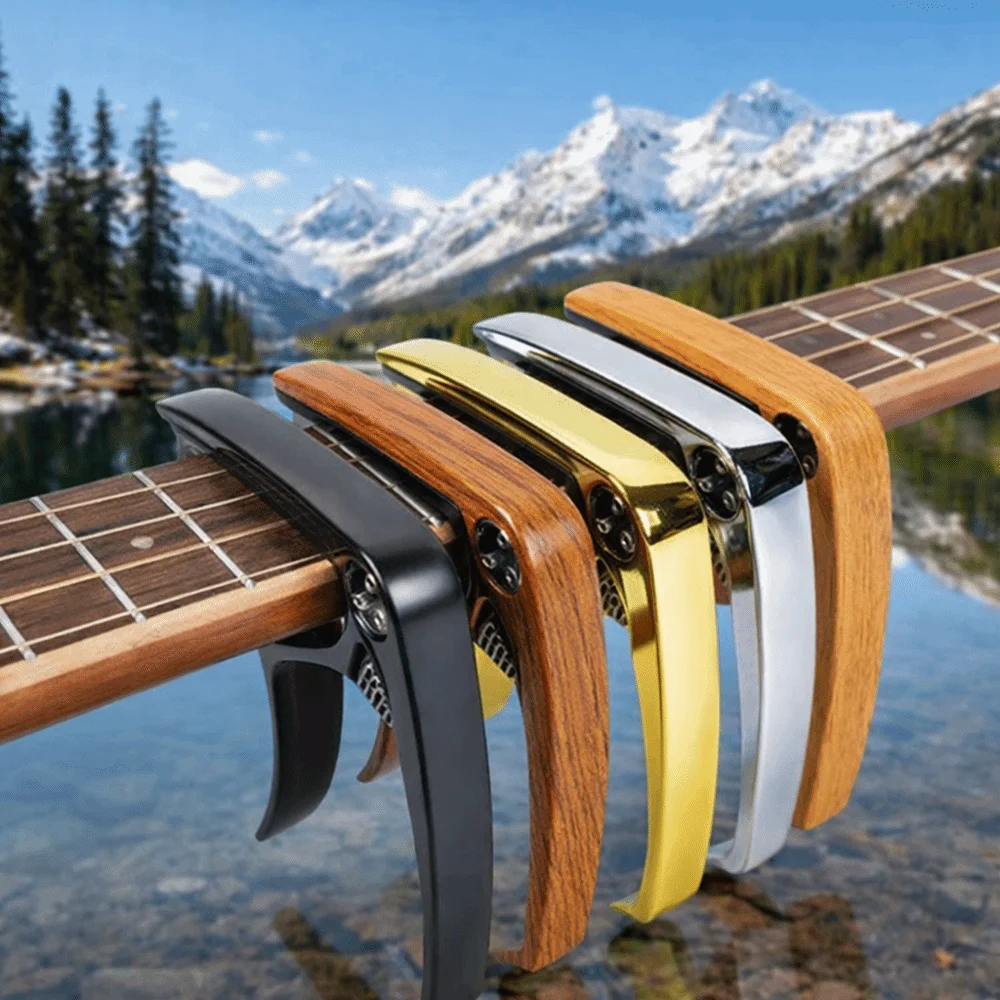 Excellent Guitar Capo Adjustment Clip Metal Durable Tuning Easy Clamp Precise for Acoustic Electric Guitar Guitar Tuner Clip