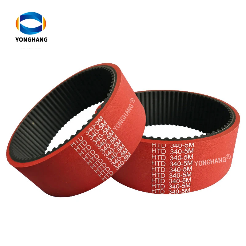 5M-255 5M-290 5M-295 5M-330 5M-340 T5-255/250 Wire Cutting Stripping Machine Red Black Rubber Coated Feed Timing Belts