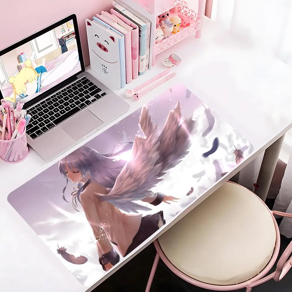 

1pc only anime K-kanade Tachibana Mouse Pad Mousepad Large Gaming LockEdge Thickened Computer Keyboard Table Desk Mat