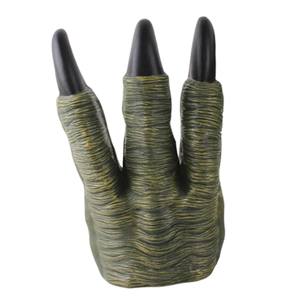 Monster dinosaurus draak duivel kostuum handen marionet klauwen handschoenen