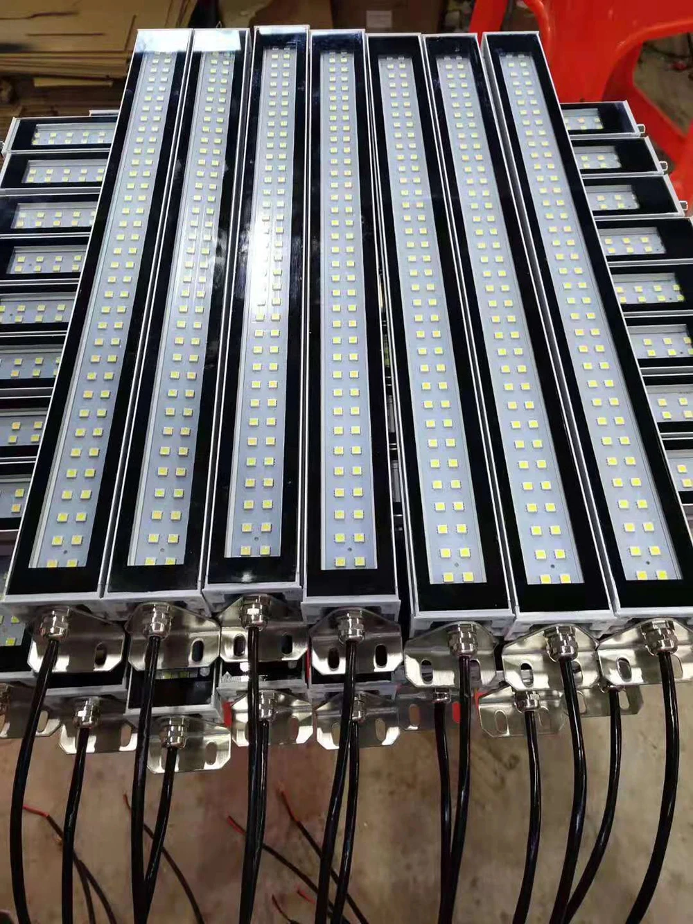 LED Industrial Lamp IP67 Waterproof Oil-proof Dust-proof Workshop CNC Industrial Lamps AC100-230V Leds Machine Work Tool Lights