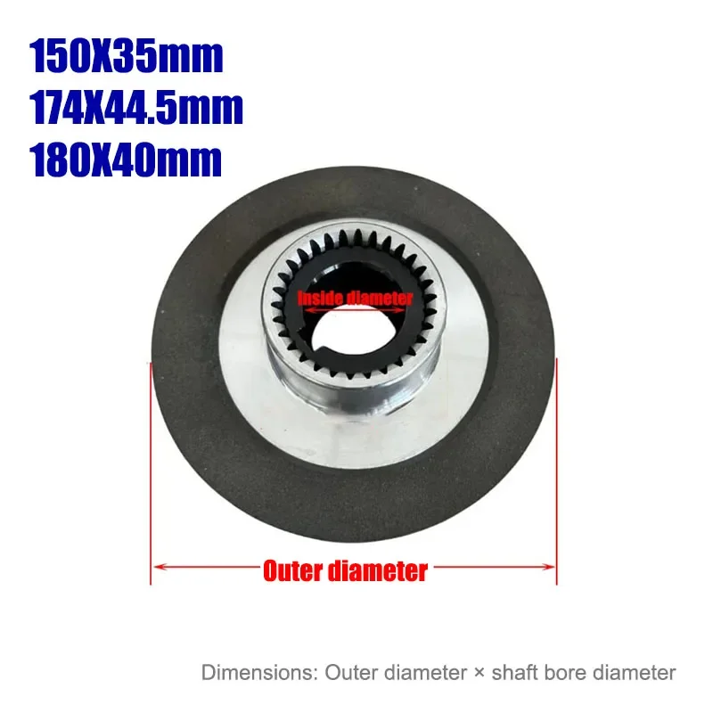 150X35 мм 180X40 мм 174X4,5 мм электромагнитная тормозная колодка для электродвигателя, нежный фрикционный диск, тормозная колодка в сборе