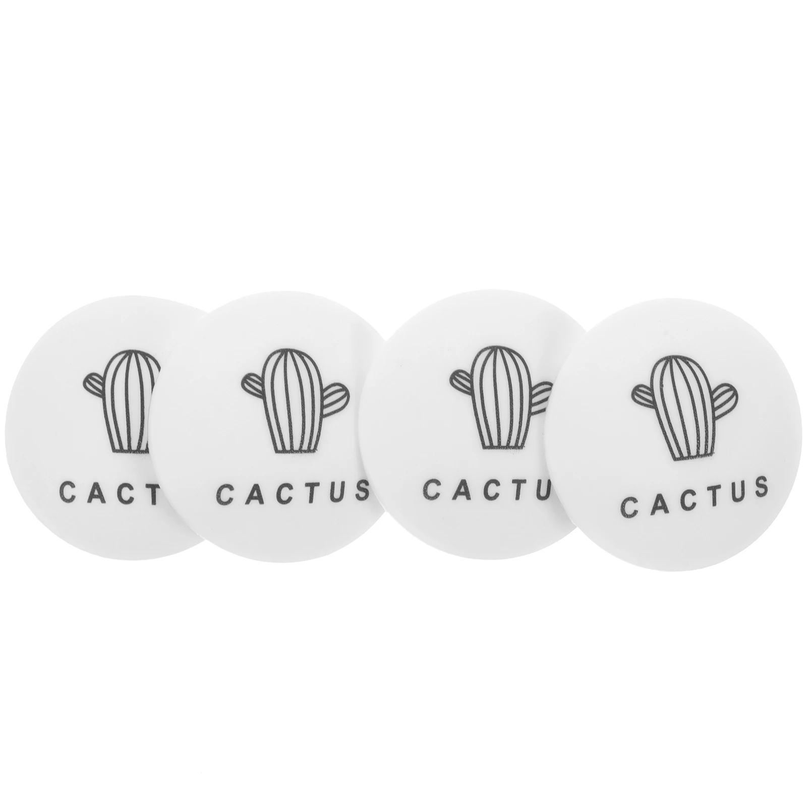 

4pcs Knob Wall Bumper Guard Thickened Self Adhesive Anti Collision Pads Door Handle Protectors For Refrigerators Cabinets