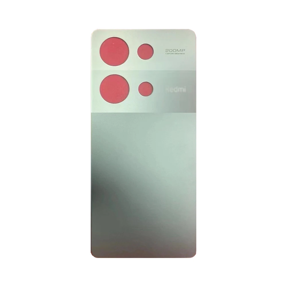 New For Redmi Note 13 Pro Battery Cover Housing Door Back Rear Case Replacement Repair Parts