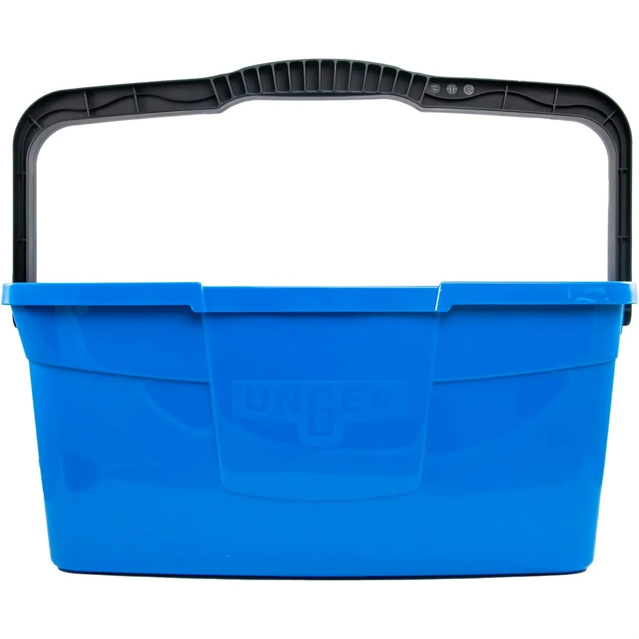 

Compact Cleaning Bucket with Comfort-Grip Handle and 2 Pour Spouts – 3 Gallon Plastic Mop Bucket for Floor, Window & Household