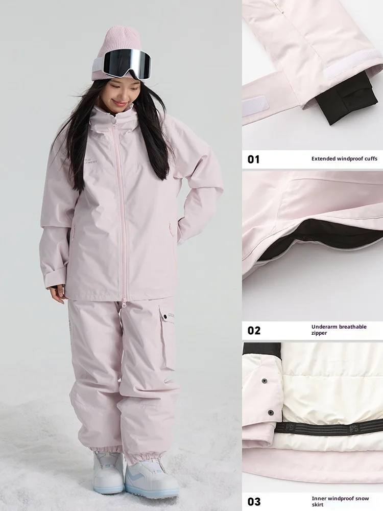 

Men'S And Women'S Snow Suits, And Daily Ski Suits Ski Suit Sets Men'S And Women'S Single And Double Board Ski Suits Jackets