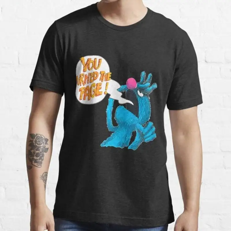 تي شيرت Vintage The Monster في نهاية هذا الكتاب لمحبي الرجال و omenr Es #1