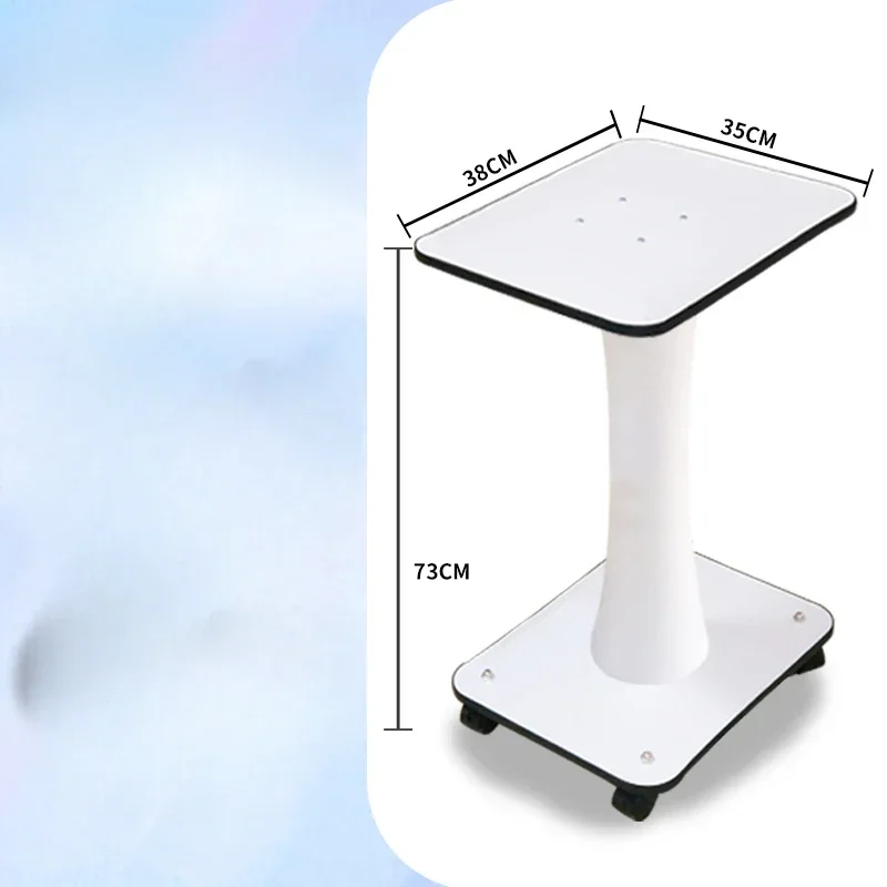 Hair Salon Equipment Cart Trolley for Beauty Instruments Compact Storage Solution for Salon Efficiency