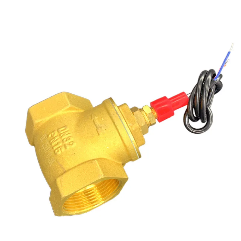 All-copper switching capacity 1.2 inch DN32 baffle type normally open flow switch large anti-corrosion pipeline type
