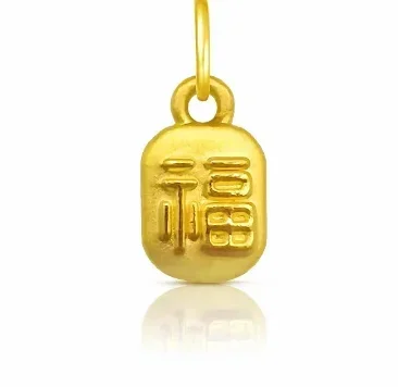 gold100% real  jewelry 3d  jewelry parts 999  pendants fine  charms fu letter pendants