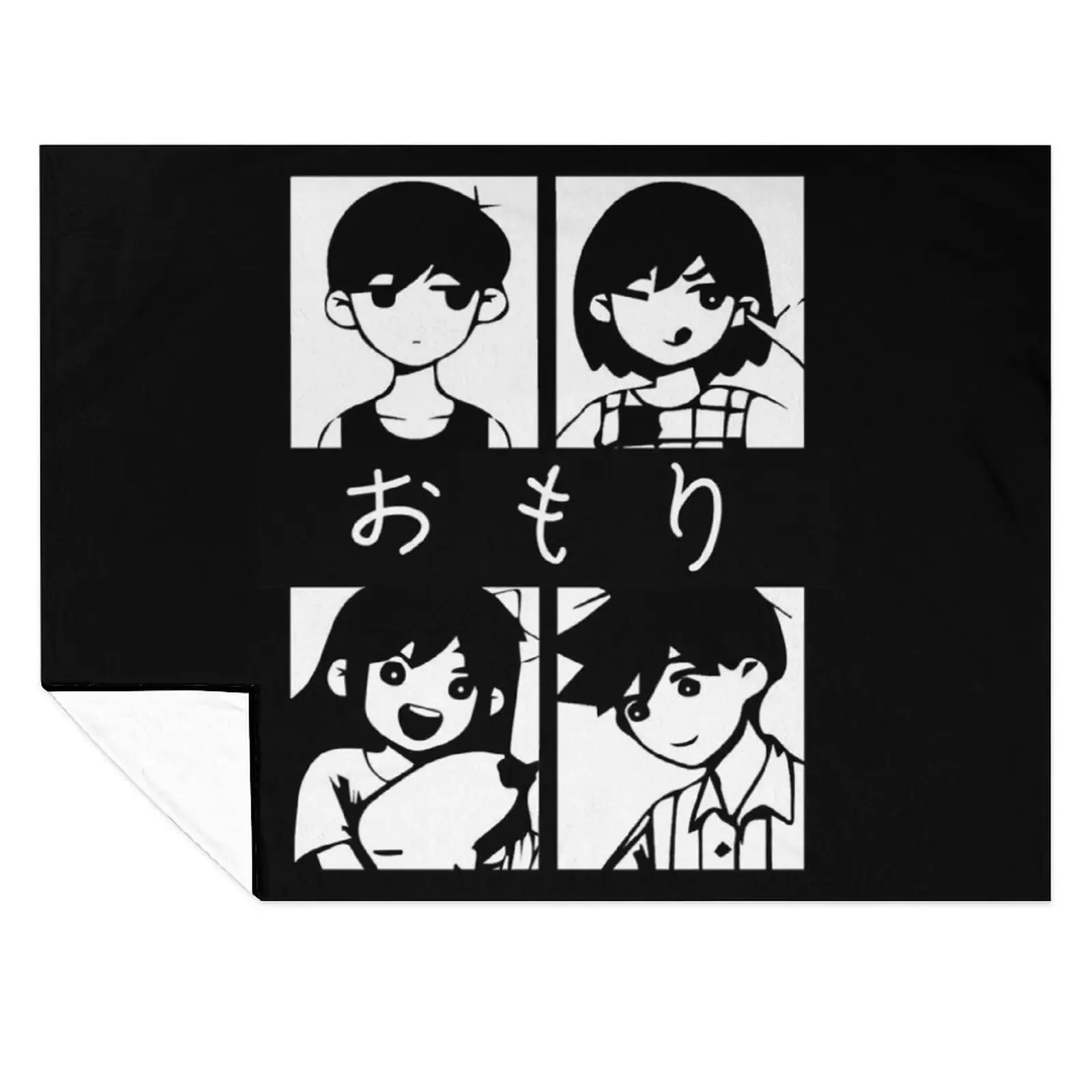 

Omori (Omori, Kel, Aubrey und Hero) Classic T-Shirt Throw Blanket Thins For Baby sofa bed Furrys Blankets