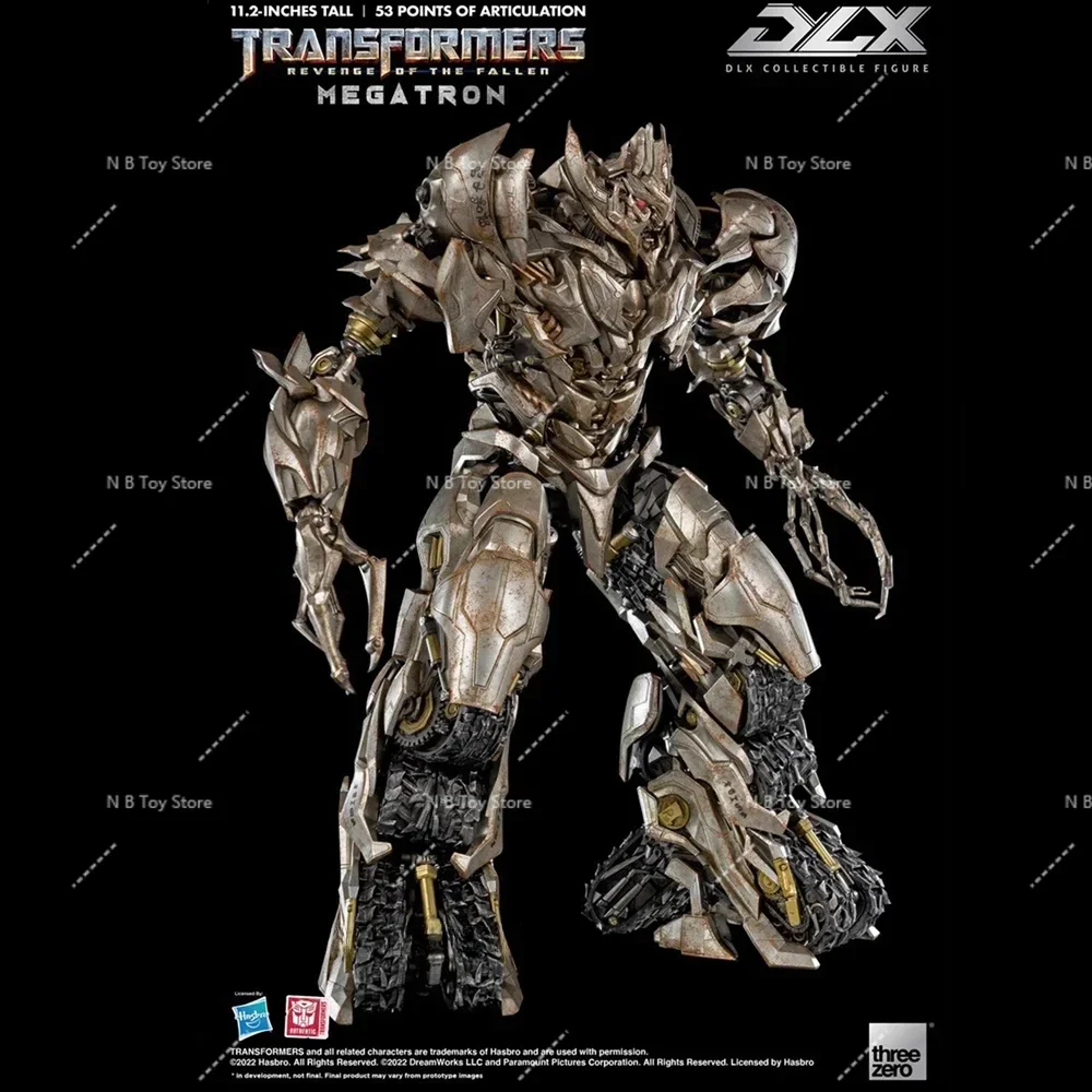 Original ThreeZero 3A G1 MDLX Transformation MG ถัง Megatank DLX 53 จุดข้อต่อคุณภาพสูง Action Figure พร้อมกล่อง