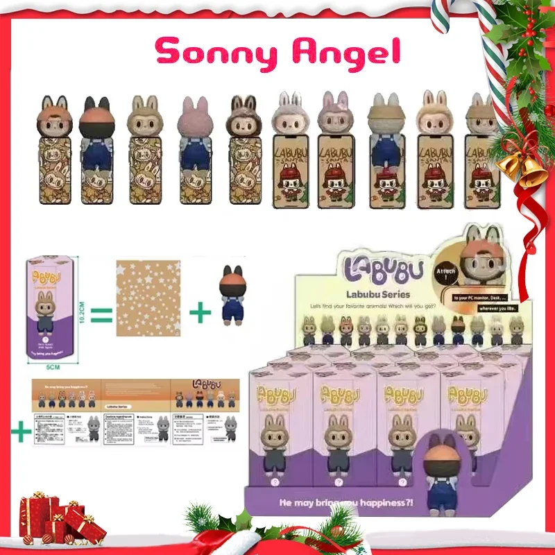 Sonny Angel Labubu Blind Box Angel Series Cute Labubu Anime Figure Model Halloween Toy Customized Christmas Gifts