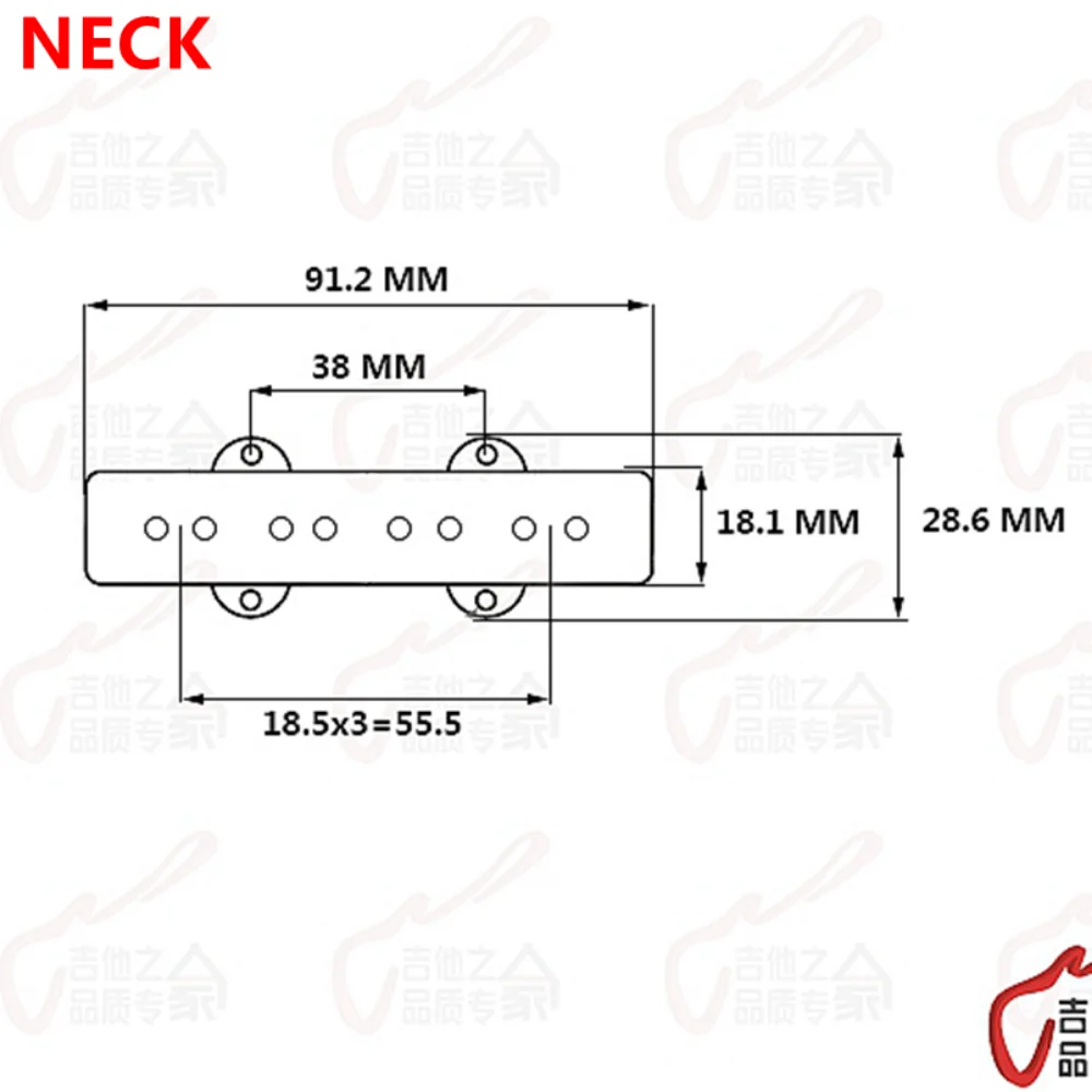 4 Strings Bass  Alnico  Pickup For Jazz