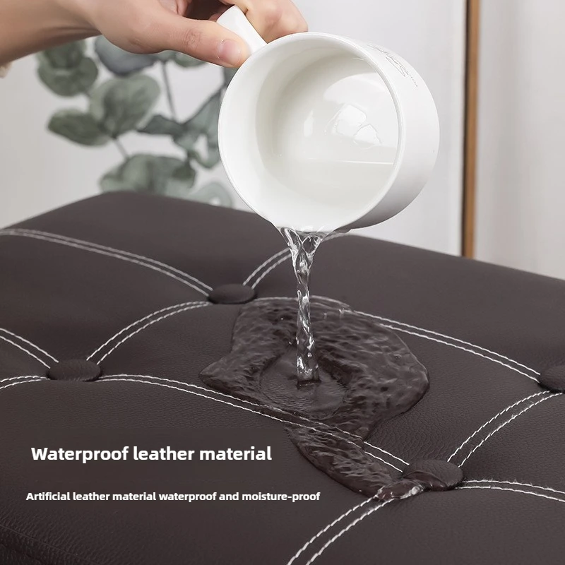 Multi Functional Storage Box, Doorstep Shoe Changing Stool, Foldable Sofa Stool, Clothes and Toys Storage Stool Organizer Box