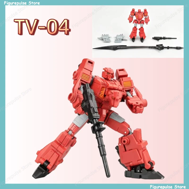 In Stock TV-04 Tiger Predaking Combiner Series Small Scale Transformable Robot Articulated Action Figure Boys Gift
