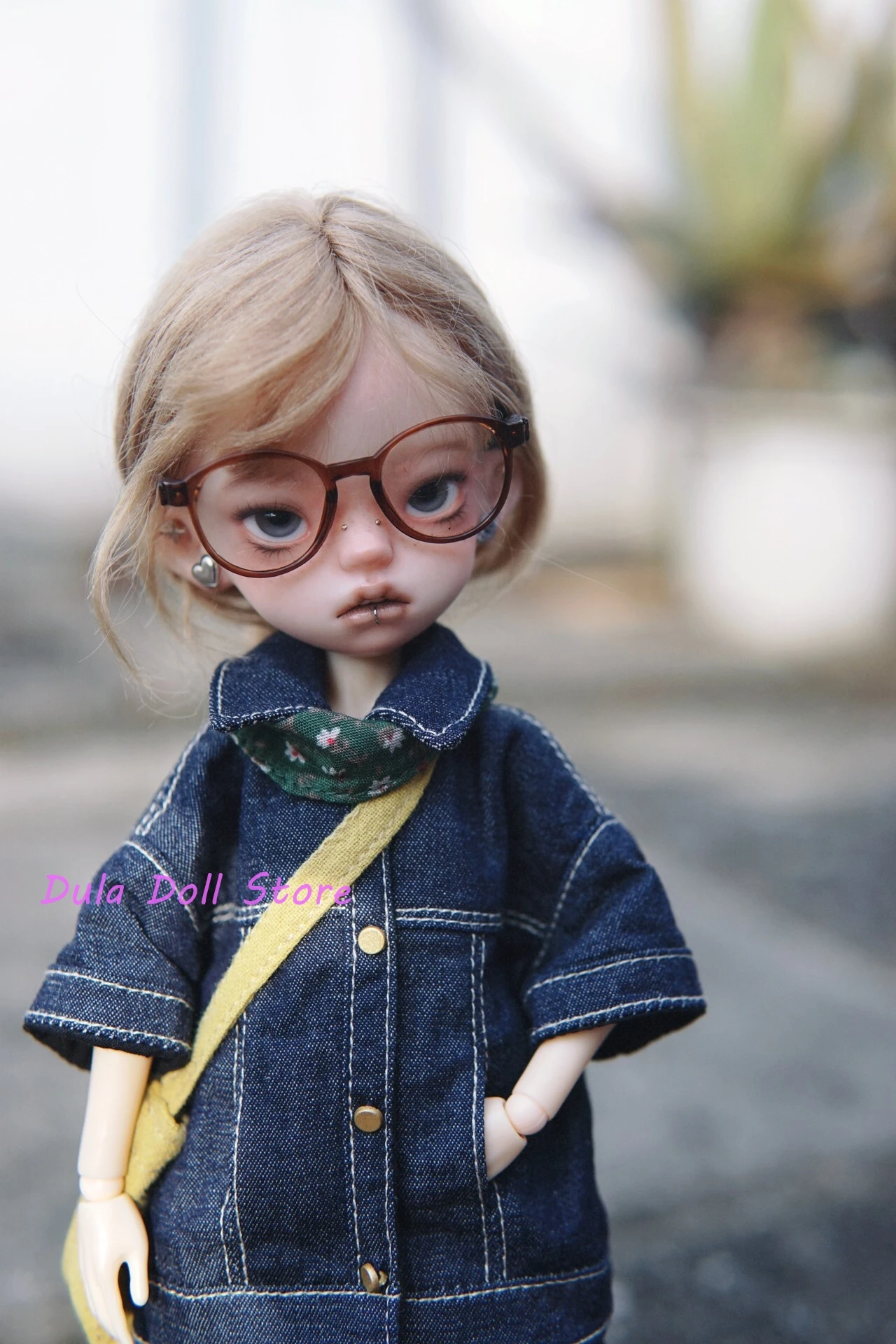 デュラ人形の服ドレスブルーカウボーイスーツブライス ob24 ob22 アゾンリカちゃん ICY JerryB 1/6 Bjd 人形アクセサリー
