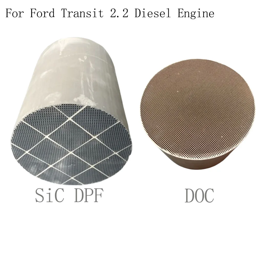 Filtro DPF DOC da 143,8 mm 144 mm per filtro convertitore catalistico Ford Transit 2.2 Euro 5 per filtro antiparticolato diesel Ford DPF