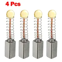 4pcs 10x5x5mm Carbon Brushes Replacement For Circular Saw Electric Hammer Drill Dust Collectors Power Tools Accessories