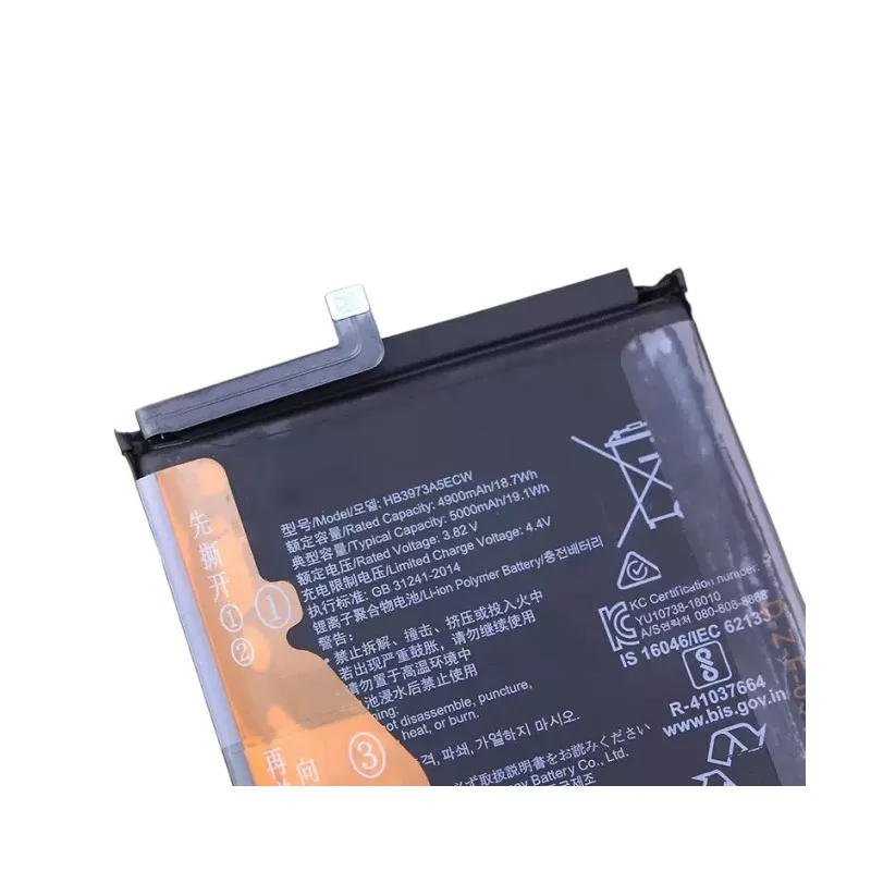 Replacement battery HB3973A5ECW applicable mobile phone battery KKG-AN00 battery X30Max electric board one AN70