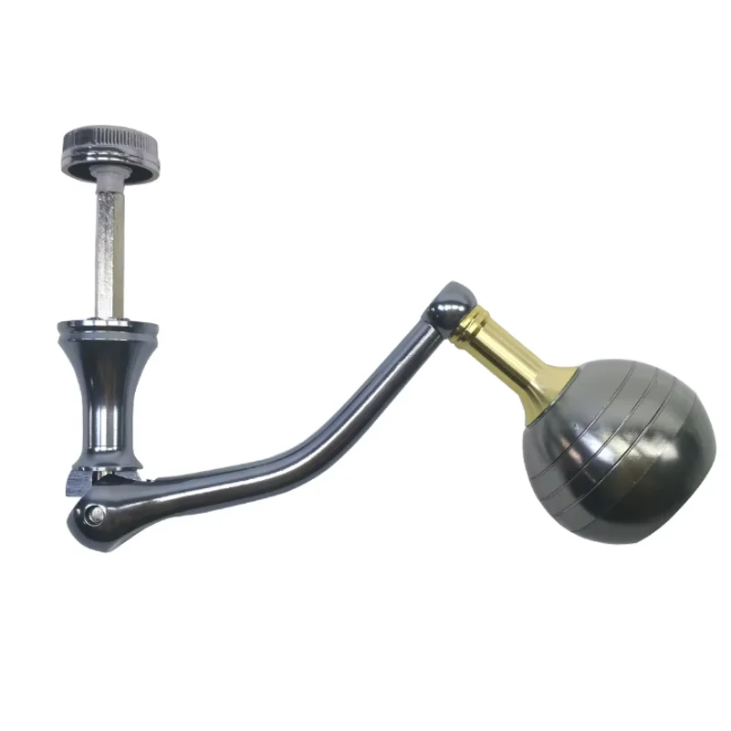 DIY Fishing Reel Handle Suitable for Size 8000-14000 Fishing Accessories All Metal Alloy Fishing Gear Handle Fishing Tools