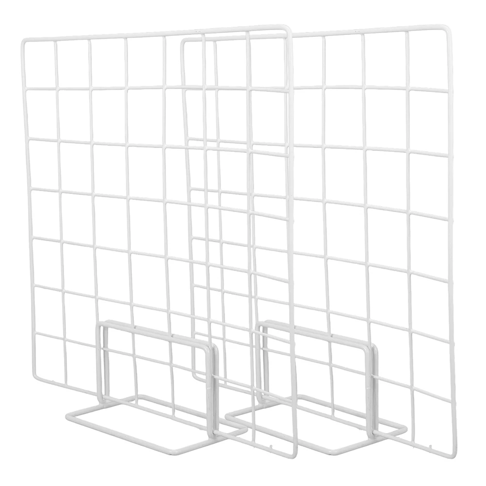 

Display Rack for Artwork Photos Accessories Modern Grid Stand Countertop Holder Bracket Stands Candy Iron Frame Display