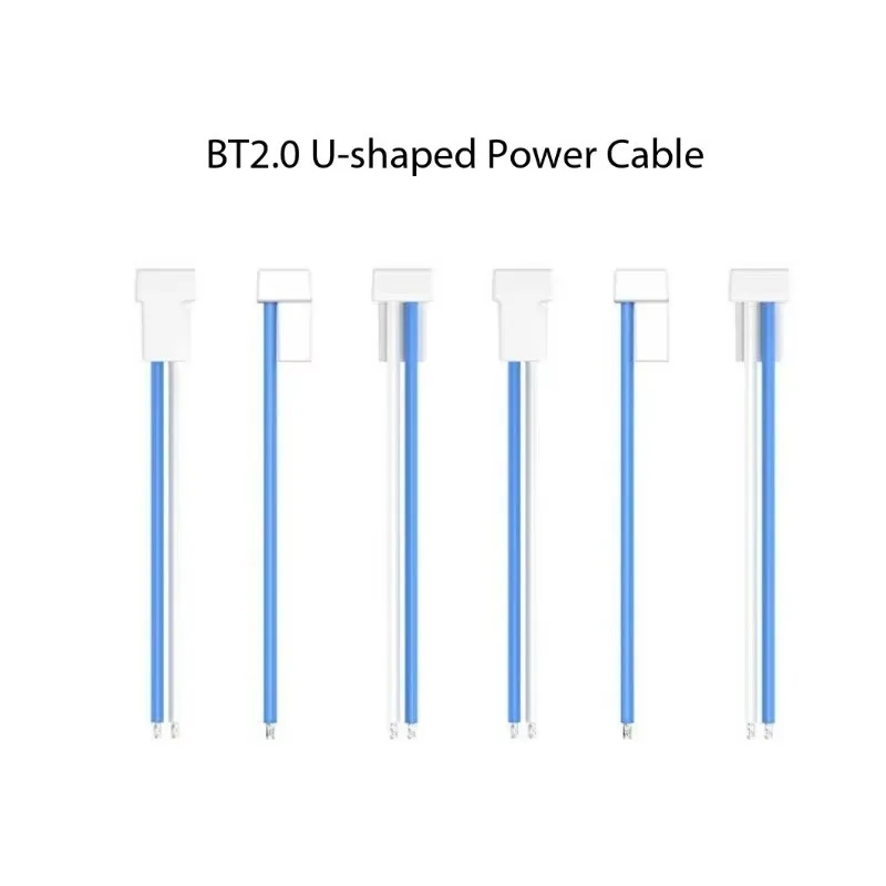 BETAFPV BT2.0 1S Whoop Cable Pigtail Adapter, U-shaped Structure Design, Compatible with F4 1S 5A AIO FC, F4 1-2S 12A AIO FC