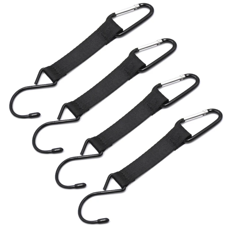 2/1/4pcs Outdoor Fence Hook for Baseball Bag Nylons Safety Buckles Fence Hook