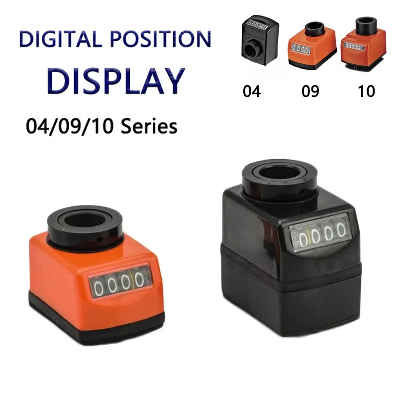 1pcs 04/09/10 Series Digital Position Display Woodworking Machinery Screw Shaft Drilling Machine Position Counter
