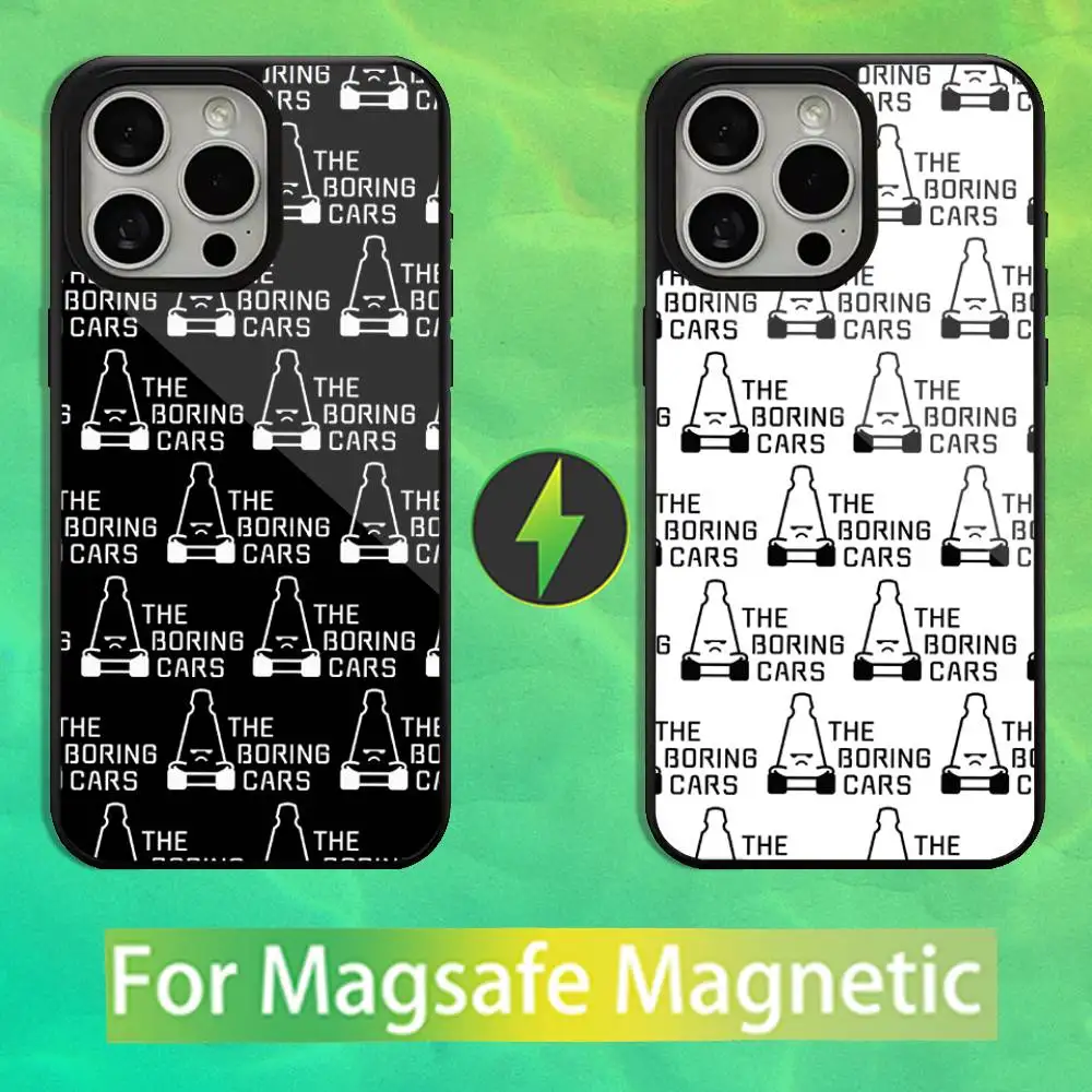 

The B-Boring C-Cars Phone Case For iPhone 16,15,14,13,12,11,Pro,Max,Plus,Mini,Magsafe,Magnetic Wireless Charging Case