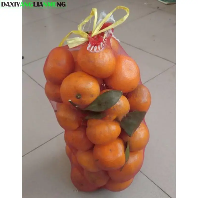 100pcs/Lot Elastic Blanking Onion Mesh Bags Sweet Potato Chestnut Walnut Package Fruits Vegetables Mesh Storage Bags