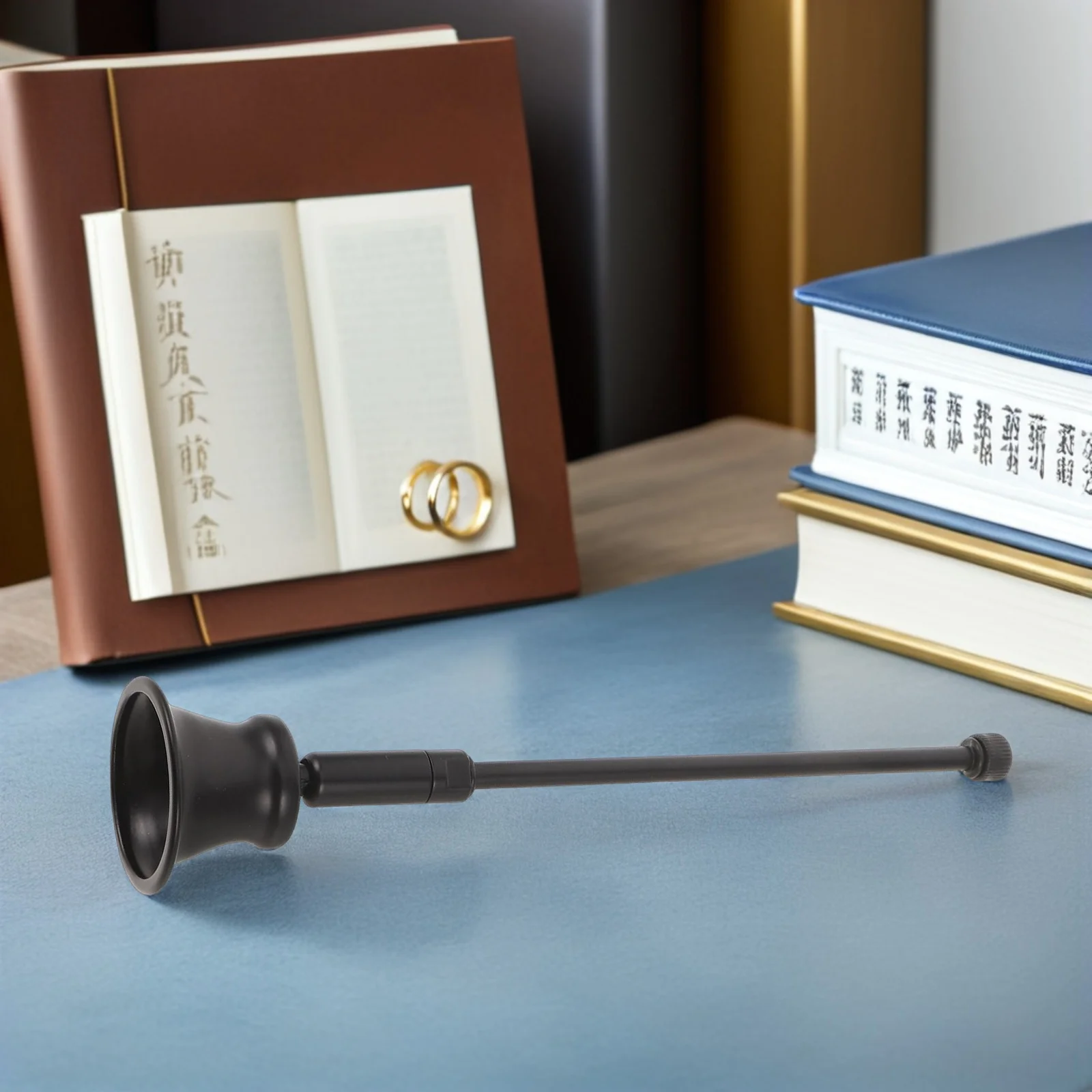 6.5 بوصة طفاية السنافر مقبض طويل الفتيل المعدني لهب السنافر لإطفاء آمن خمر أنيق #1